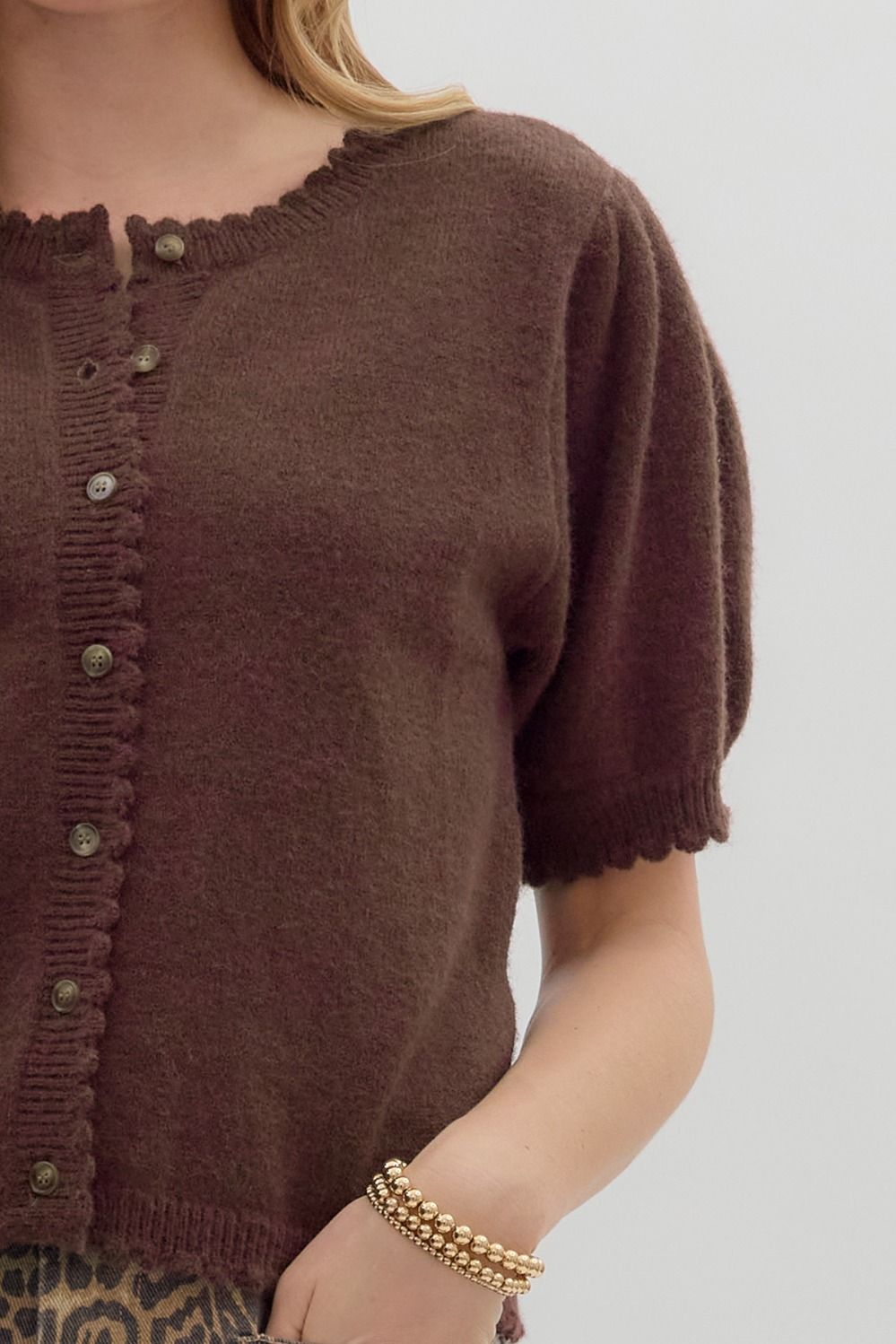 Blair Short Sleeve Cardigan