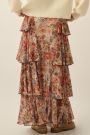 Kaylee Floral Mesh Maxi Skirt