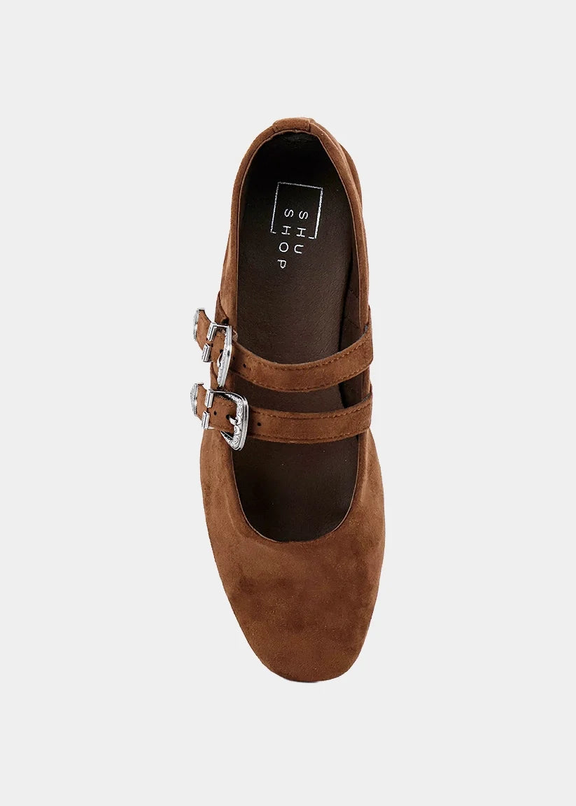Albany Suede Ballet Flat