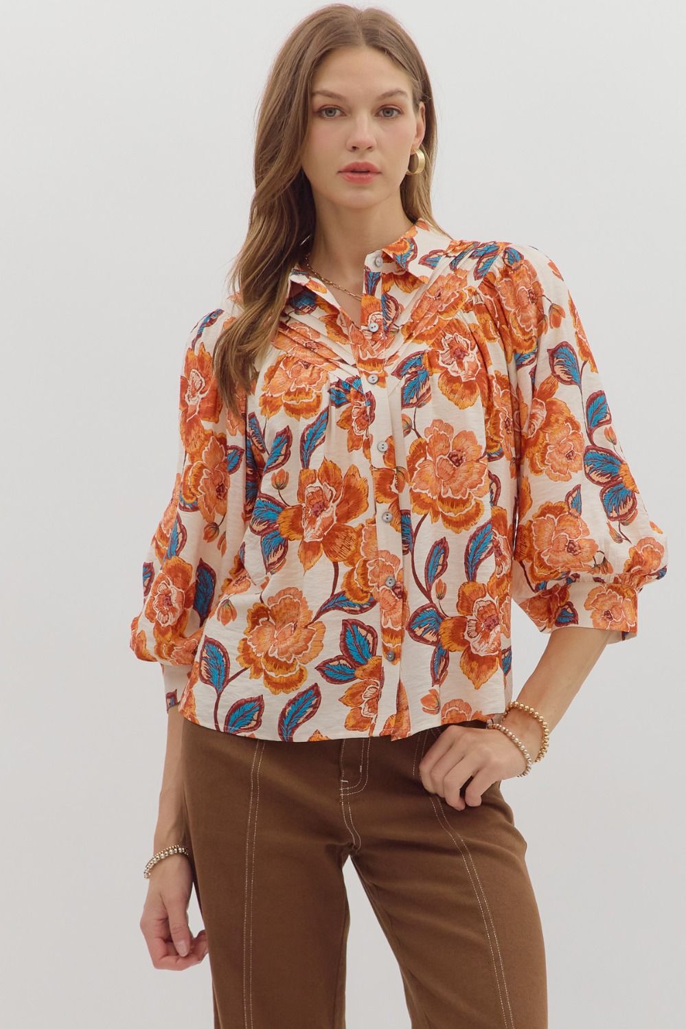Floral Fantasy Blouse