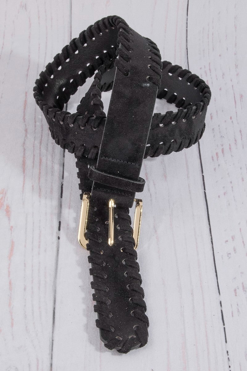 Whipstitch Edge Belt