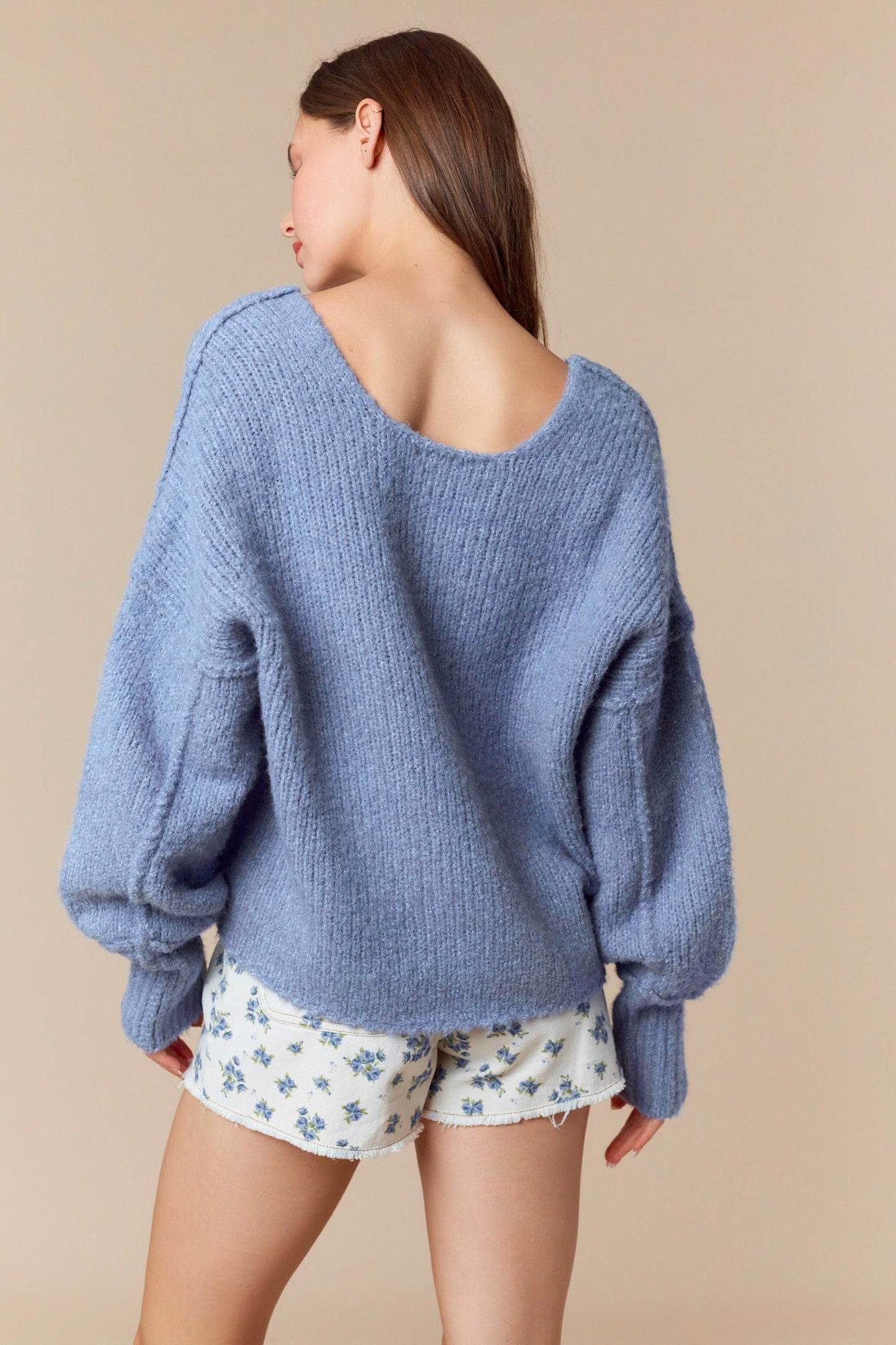 Madison Overseam Oversized Sweater