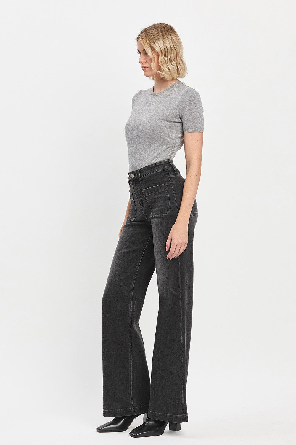 Olivia High Rise Trouser Jeans