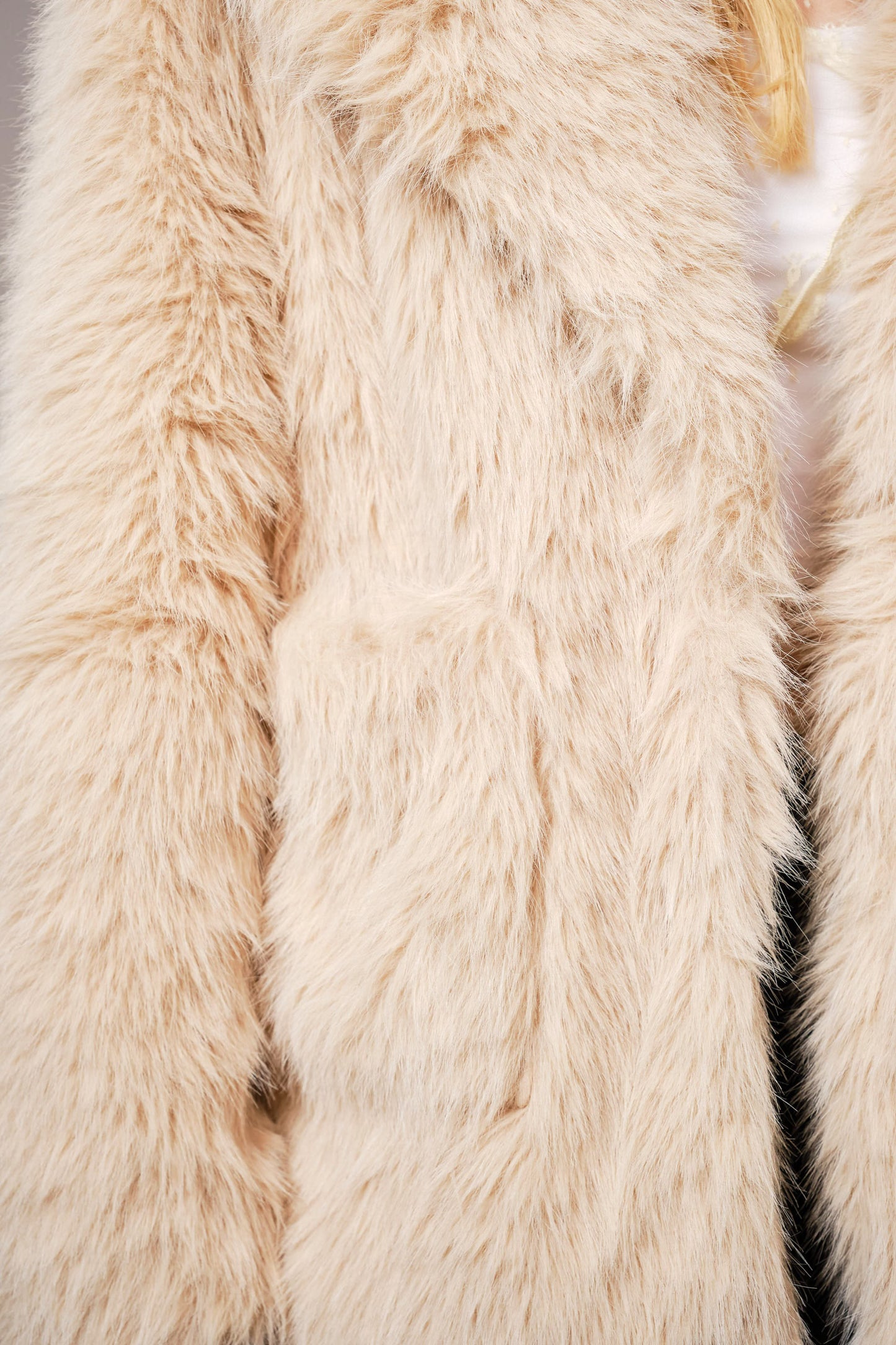 Shaggy Faux Fur Coat