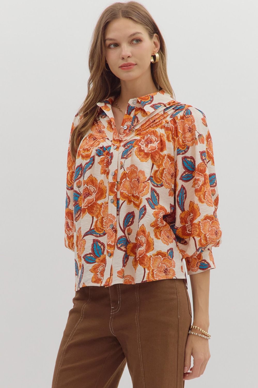Floral Fantasy Blouse