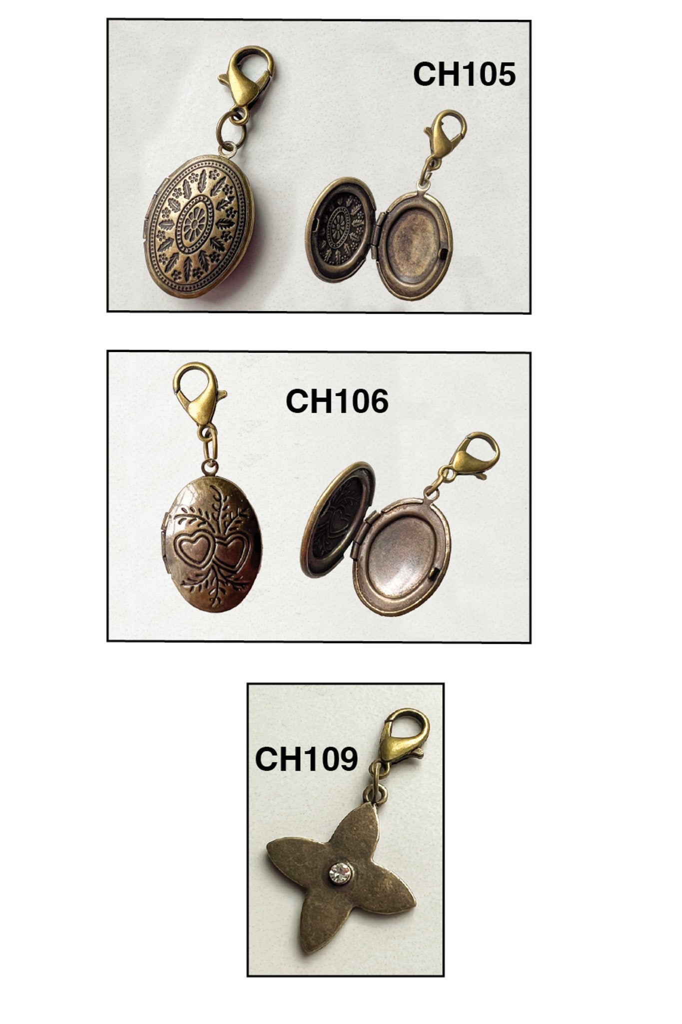 Collective Bronze Icon Charms-Charm Bar