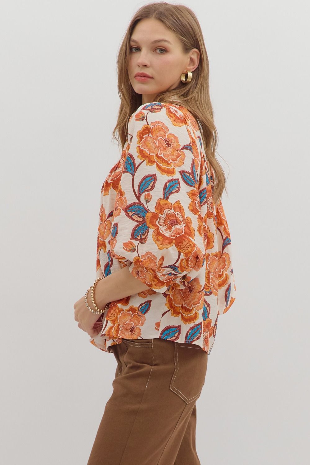 Floral Fantasy Blouse