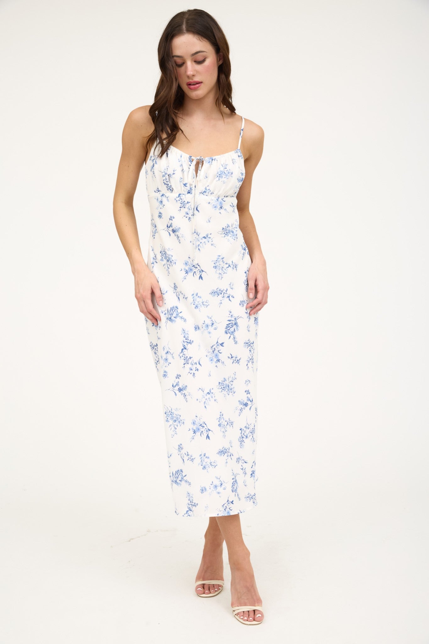 Rosalina Floral Midi Dress