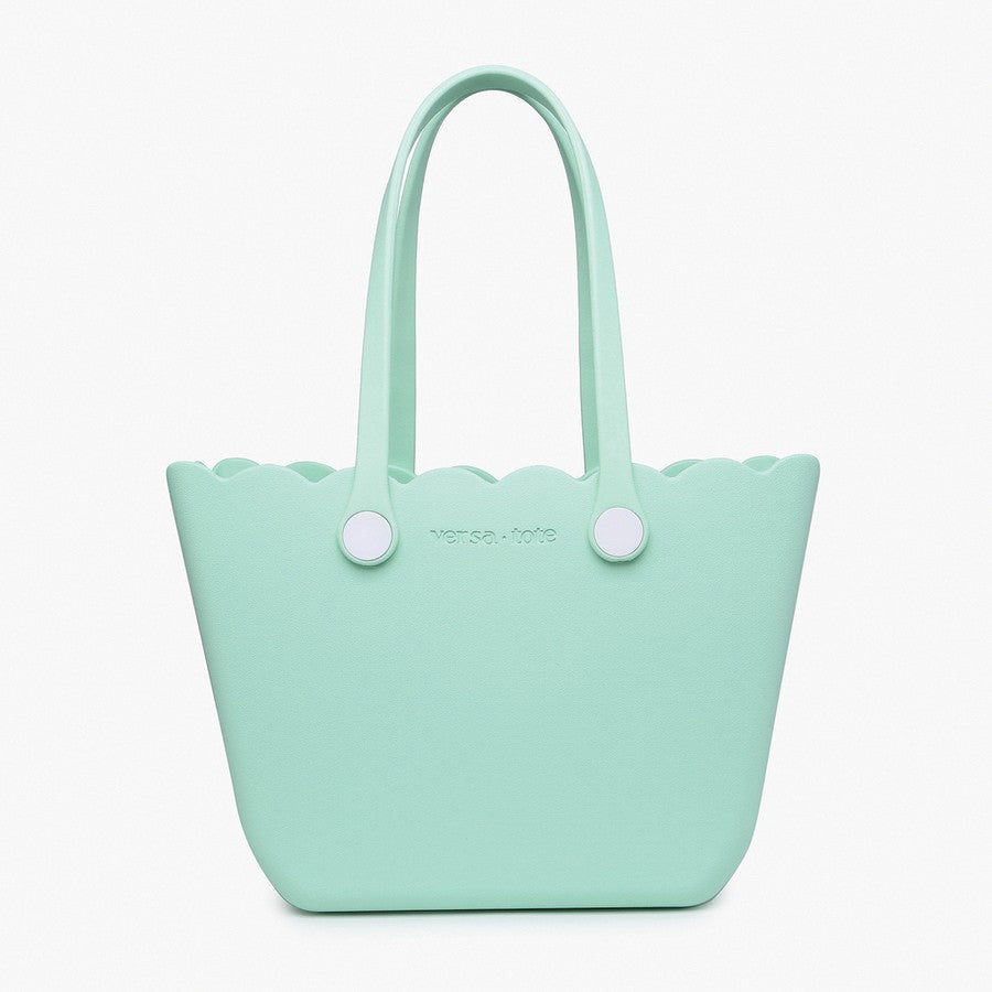 Rose Scalloped Versa Tote