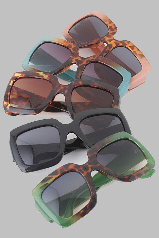 Tortoise Gradient Sunglasses