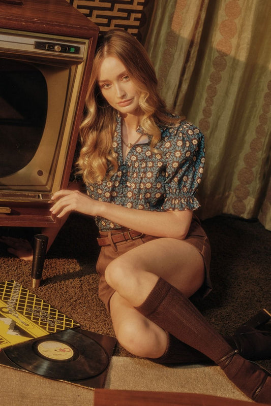 Finneas Floral Top