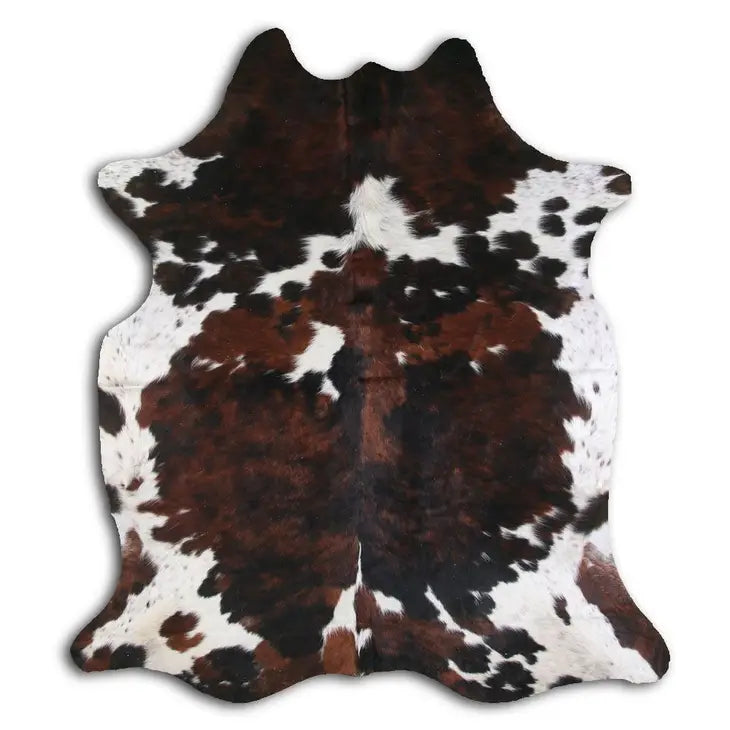 Tricolor Cowhide Rug