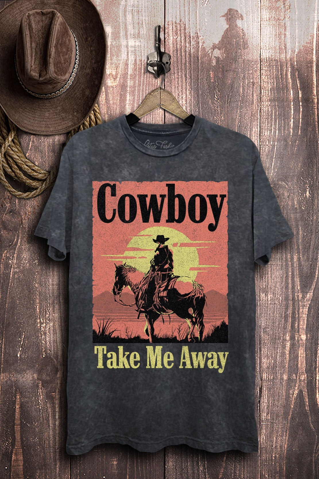Cowboy Take Me Away Graphic