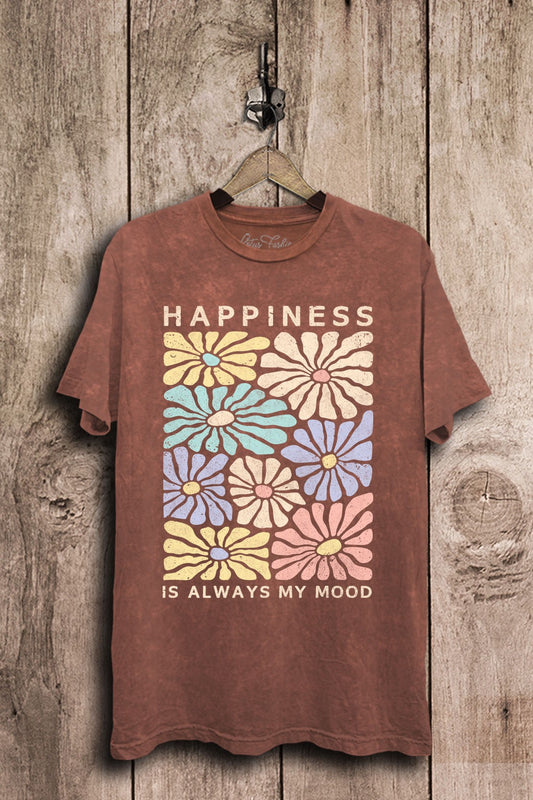 Happiness Is Always My Mood Graphic