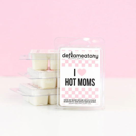 'I Love Hot Moms' Wax Melt