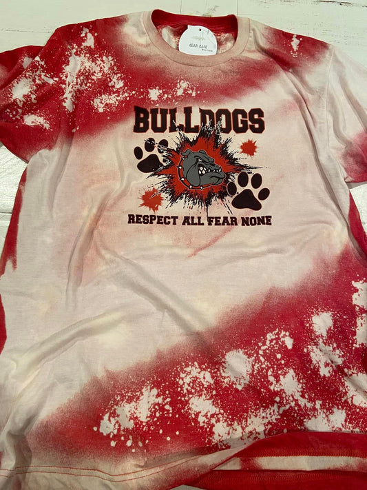 'Bulldogs- Respect All Fear None' Graphic