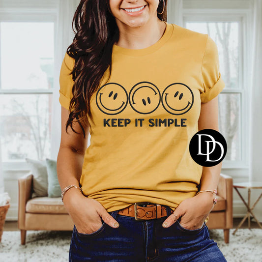 'Keep It Simple' PUFF Graphic
