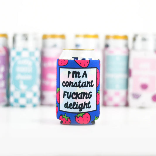 'I'm A Constant F*cking Delight' Koozie