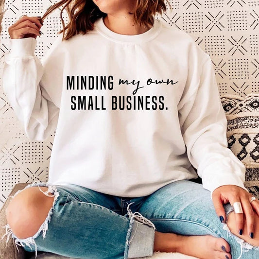 'Minding My Own Small Business' Graphic