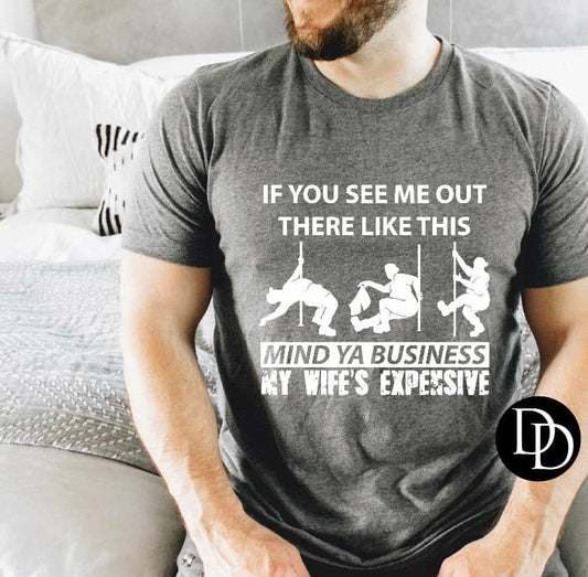 'Mind Ya Business' Graphic