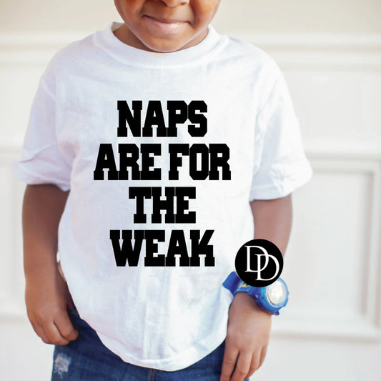 'Naps Are For The Weak' Youth Graphic