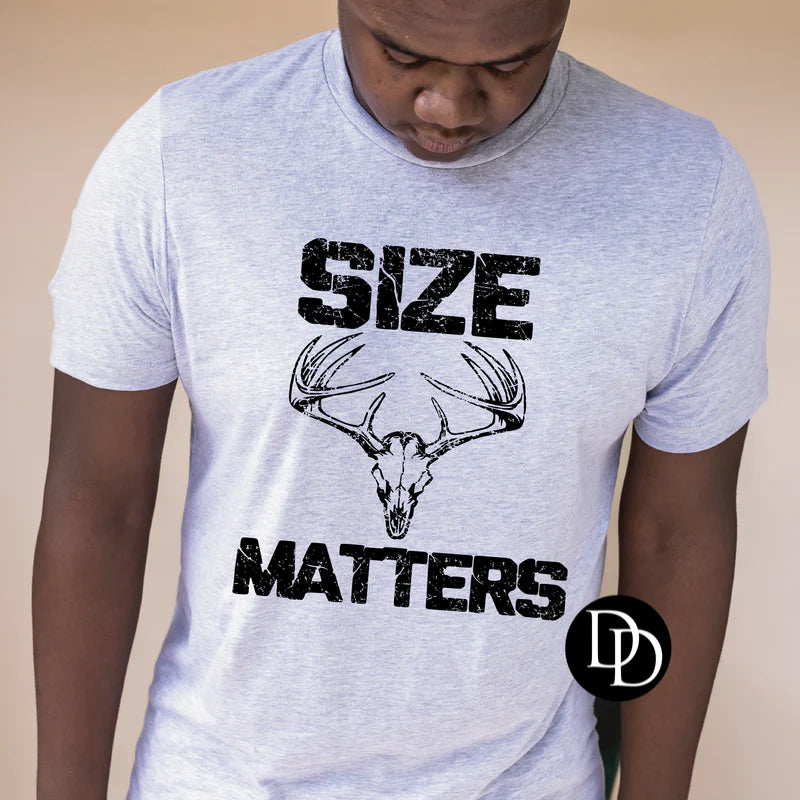 'Size Matters' Graphic